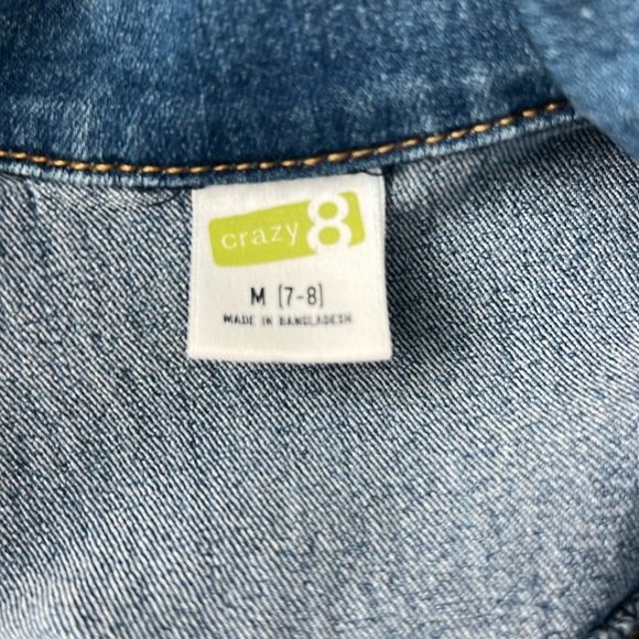 Girls Denim Jacket - Size Medium - Picture 4 of 4